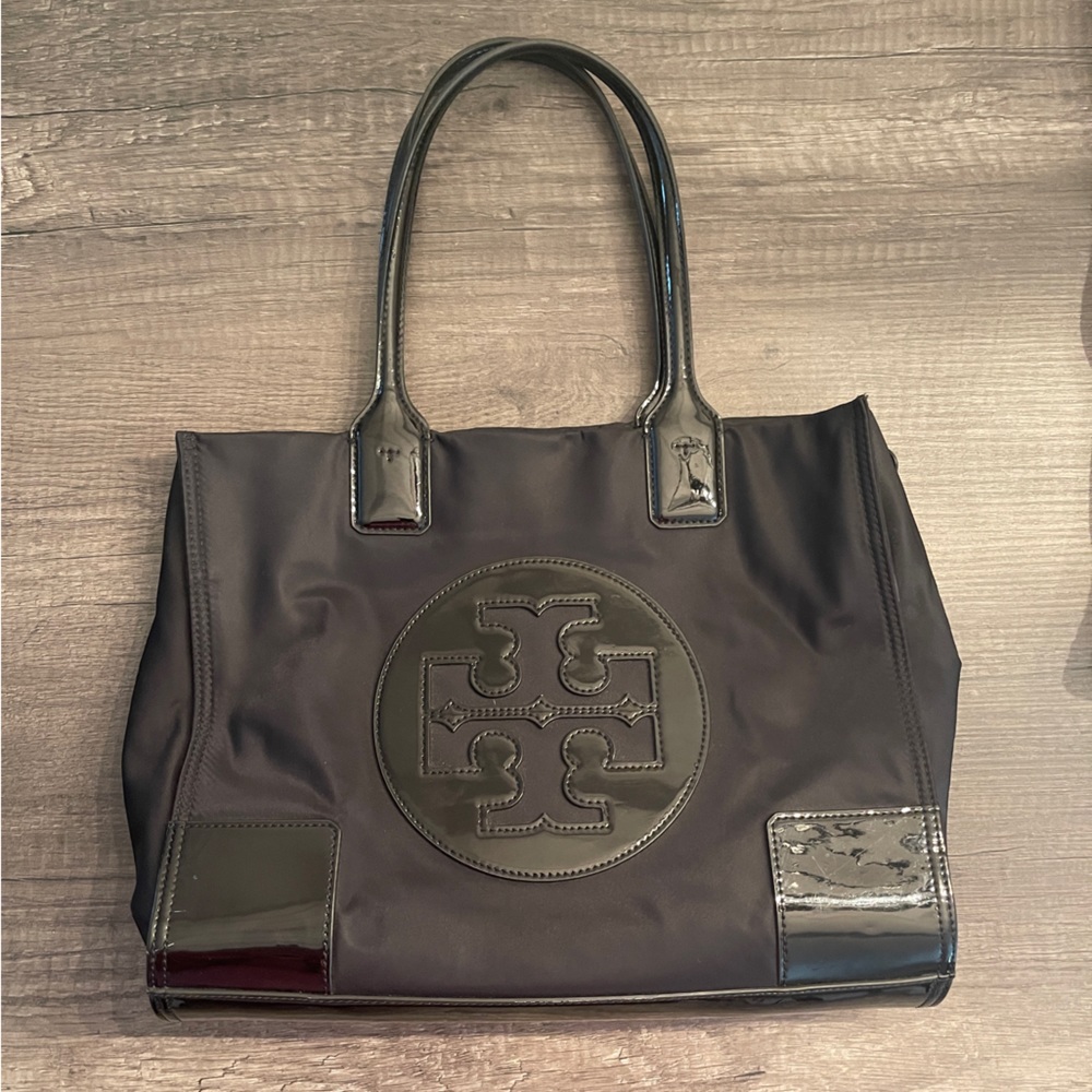 Tory Burch Small Ella Patent Tote Bag